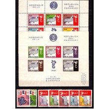 Europamærker - Godt besatte samlinger - Næsten alle mærker er postfriske.